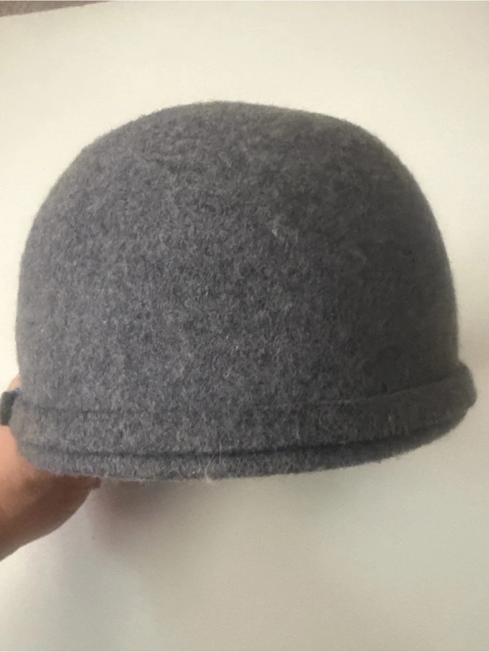 Jacadi Dark Gray Felt Hat with Brim